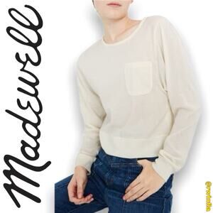 Madewell Dolman Sleeve Pocket Tee Oversized NWT Women's XXS